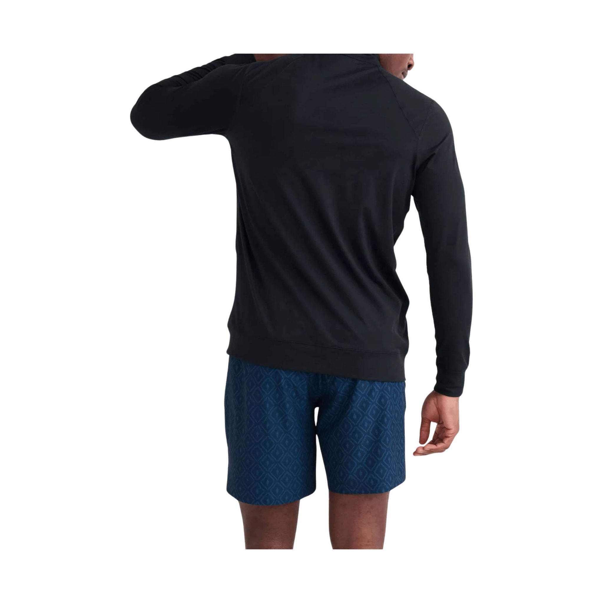 SAXX Men's Multi Sport 2N1 7 Inch Shorts - Ikat Check Navy by Lenny's Shoe & Apparel