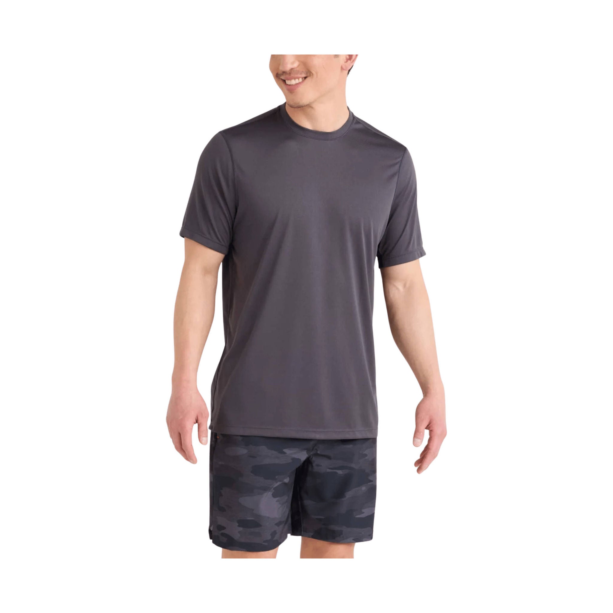 SAXX Men's Multi Sport 2N1 7 Inch Shorts - Tranquil Camo Black by Lenny's Shoe & Apparel