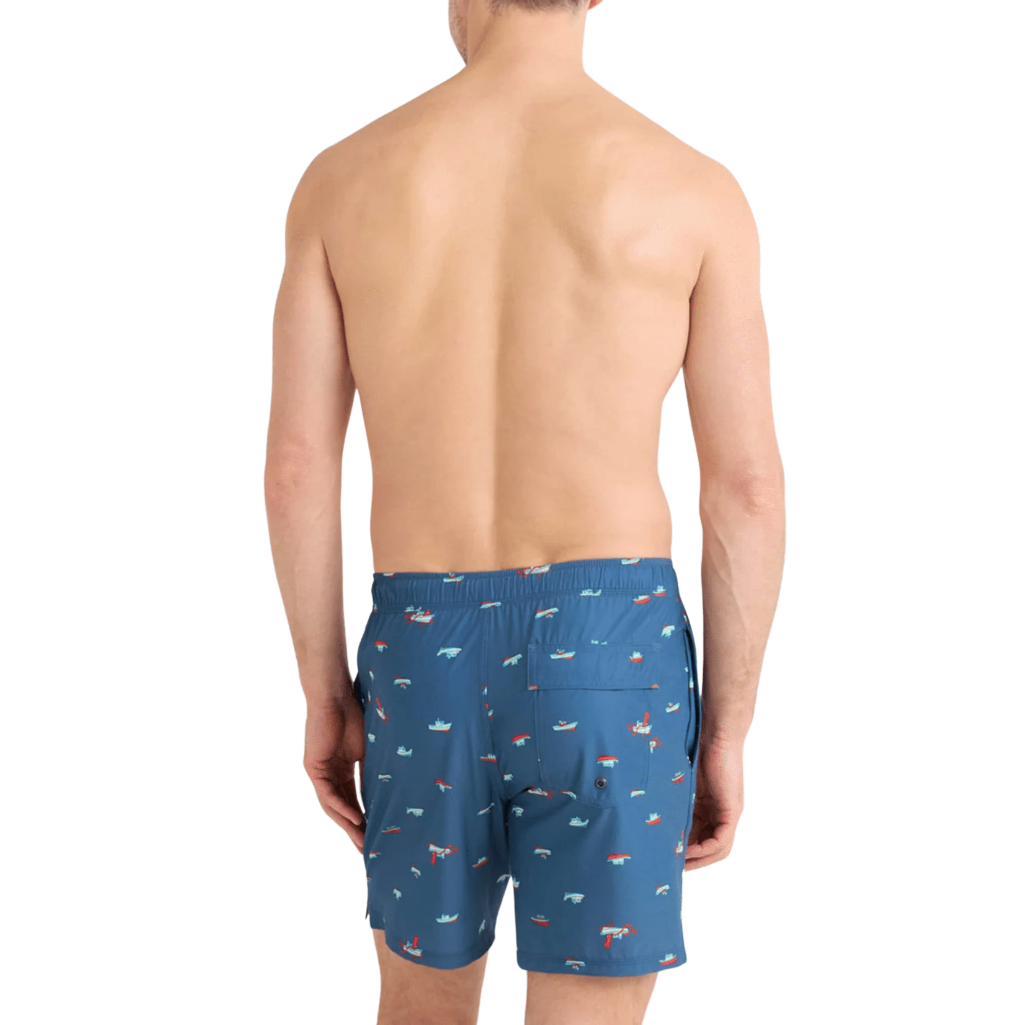 SAXX Men's Oh Bouy 2N1 7 Inch Swim Trunks - Let's Get Kraken by Lenny's Shoe & Apparel