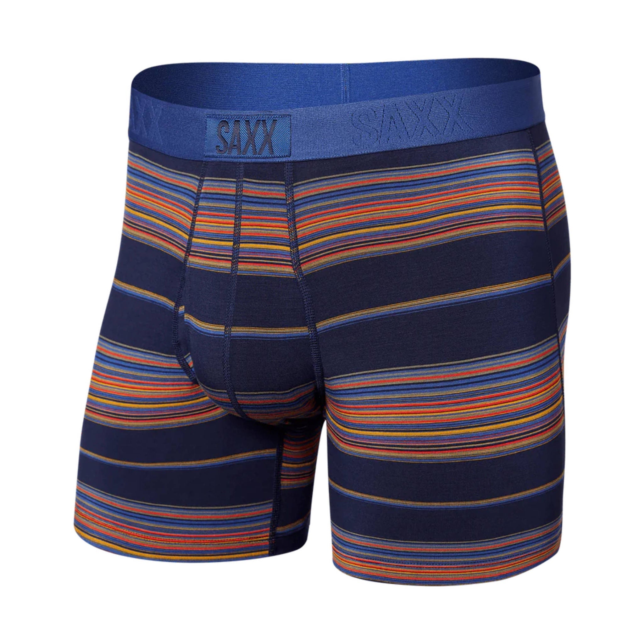 SAXX Men's Ultra Super Soft Boxer Brief - Horizon Stripe by Lenny's Shoe & Apparel