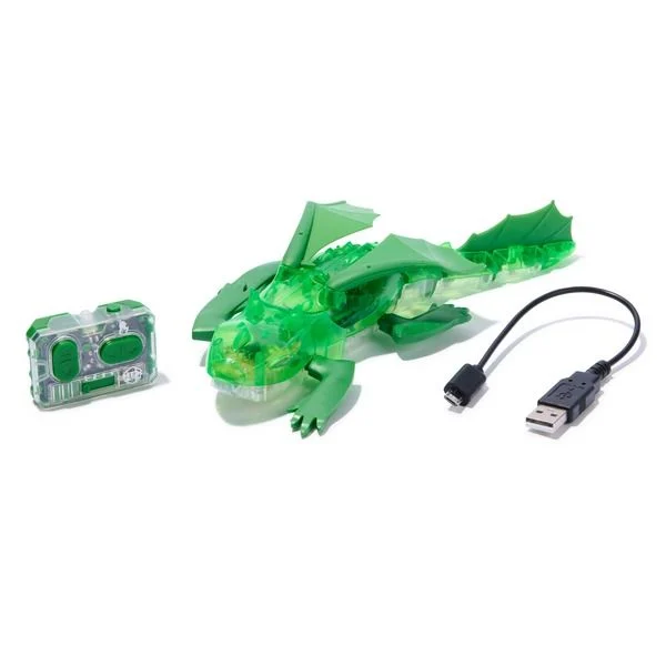 Hex Bots Remote Control Dragon (Green)