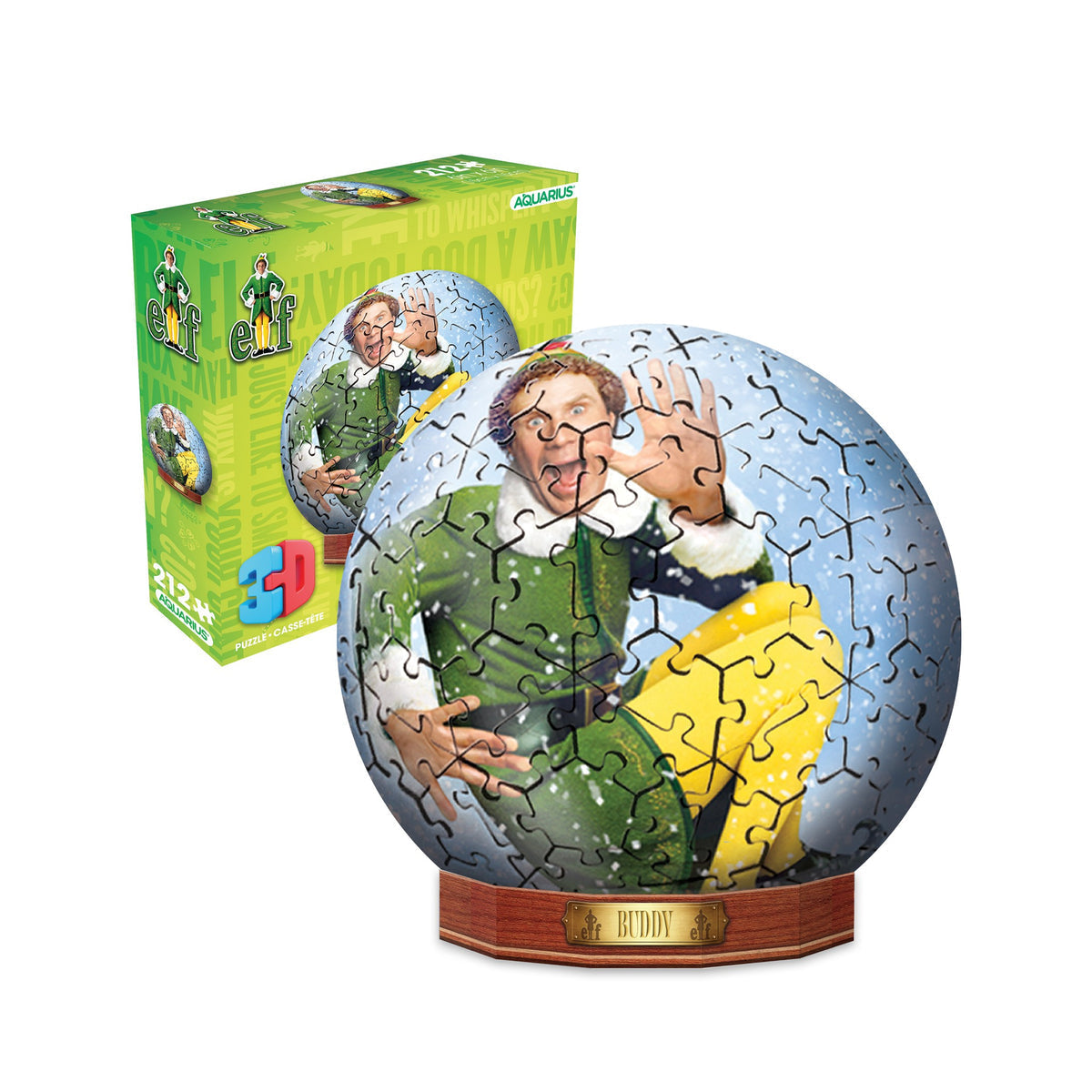 Elf 3D Sphere Jigsaw Puzzle -212 Pieces
