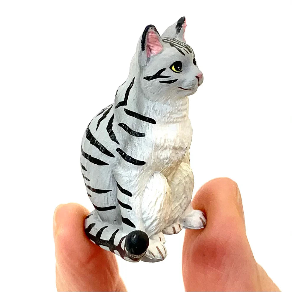 Gashapon Capsule For All Ages Sitting Cat Figurine (Sold As An Individual Capsule) by Homeportonline