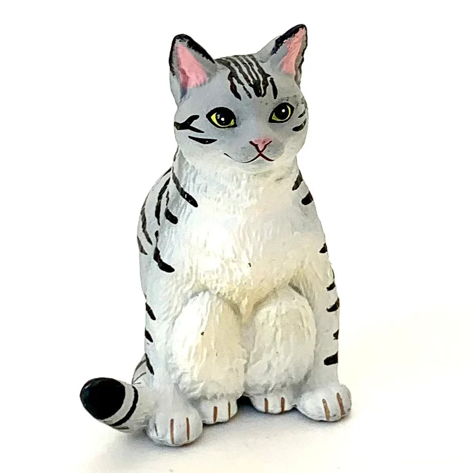 Gashapon Capsule For All Ages Sitting Cat Figurine (Sold As An Individual Capsule) by Homeportonline