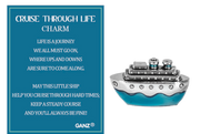 Cruise Through Life Charm - A Nautical Reminder of Resilience