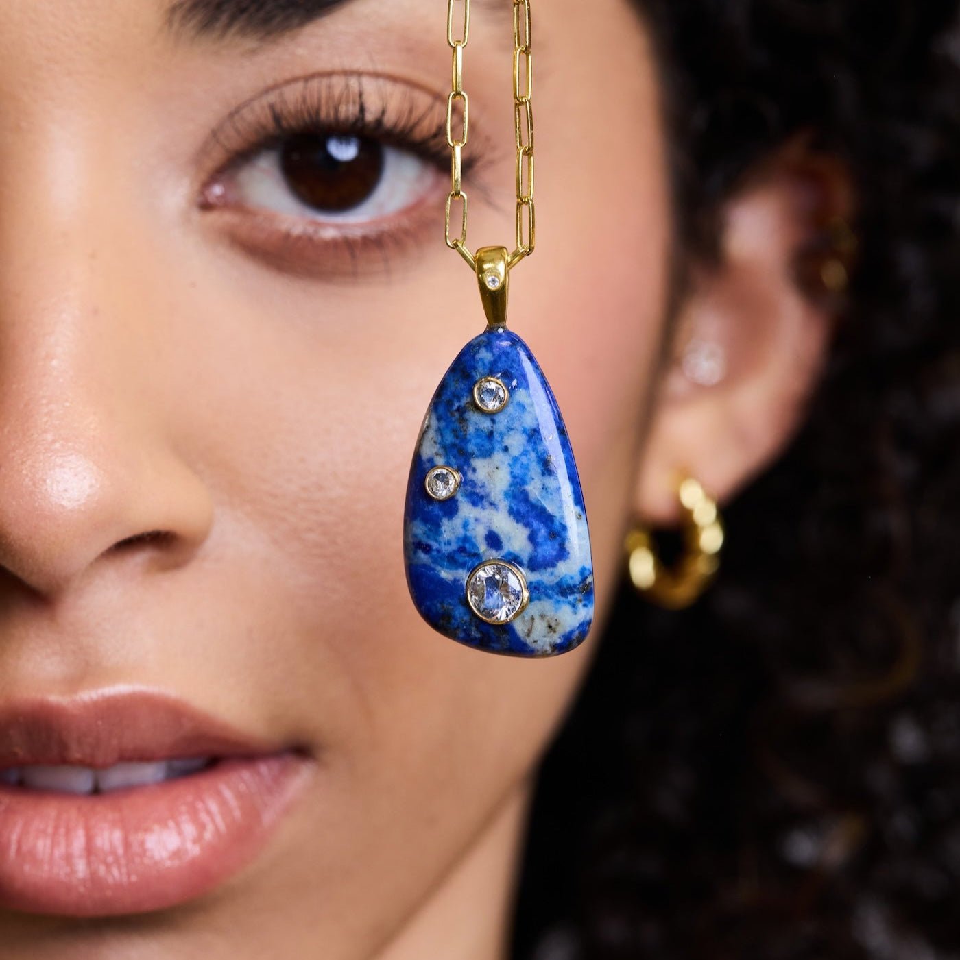 Selene Azure Necklace by elliparr