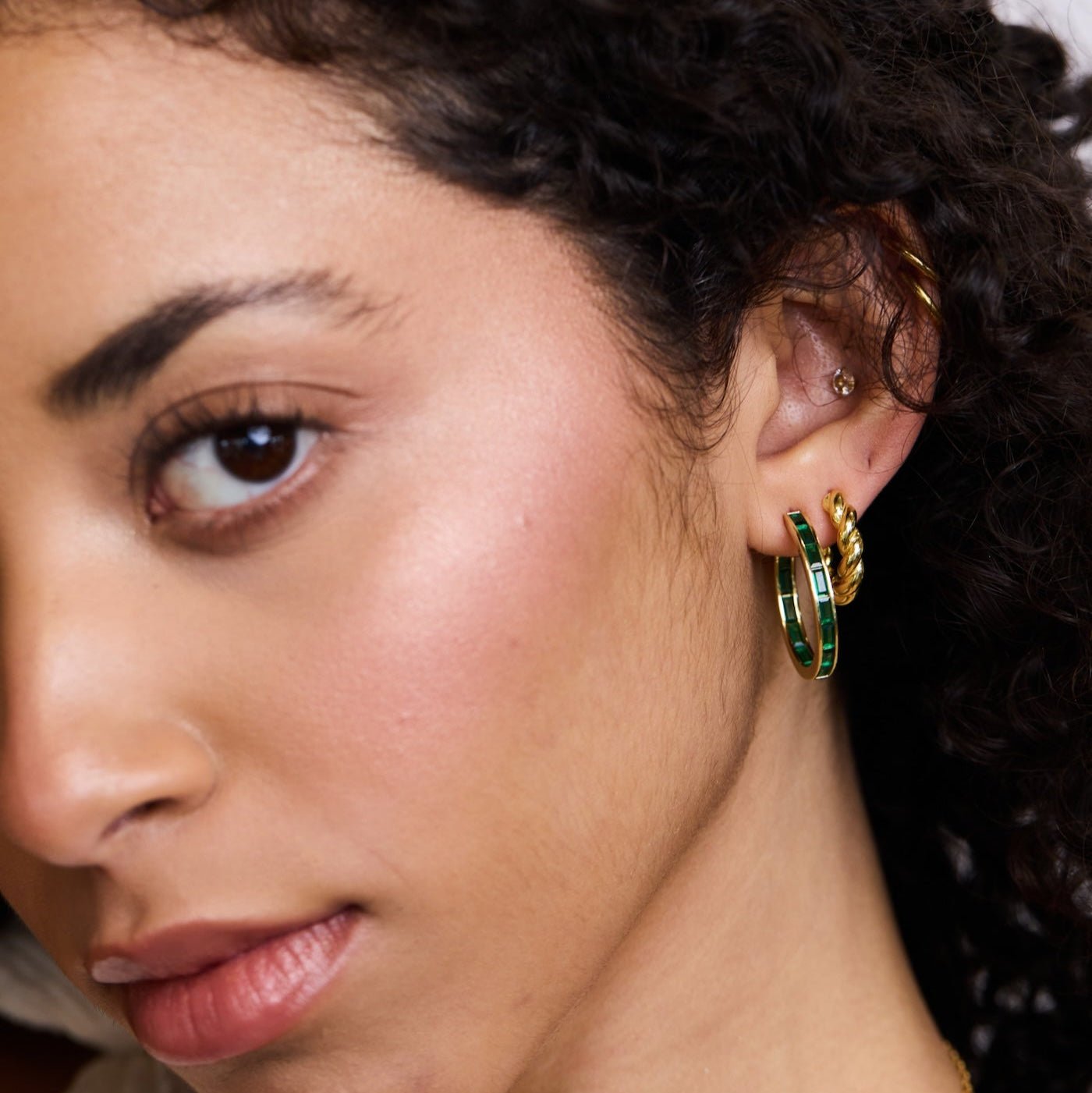 Semma Gem Hoops by elliparr