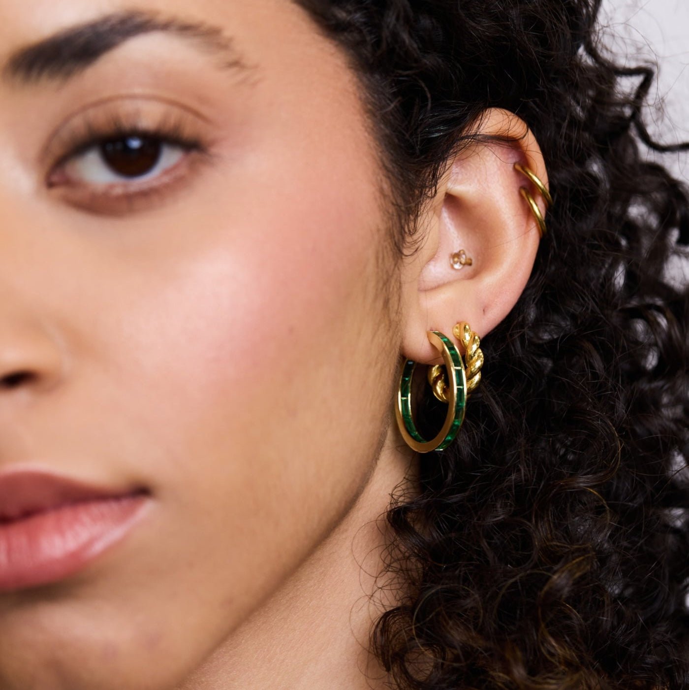 Semma Gem Hoops by elliparr