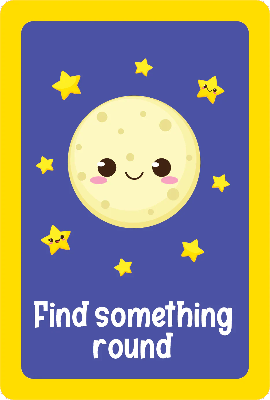 Scavenger Hunt Seek-and-Find Cards Nature by Homeportonline