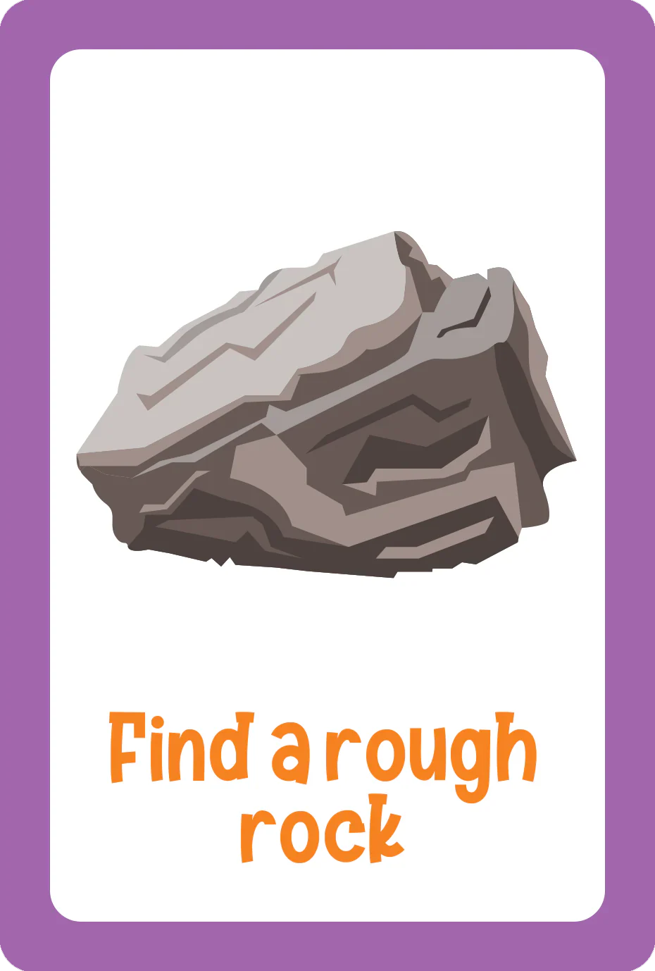 Scavenger Hunt Seek-and-Find Cards Nature by Homeportonline