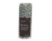Shiny Bead Garland - Silver - 32.8 Feet Long