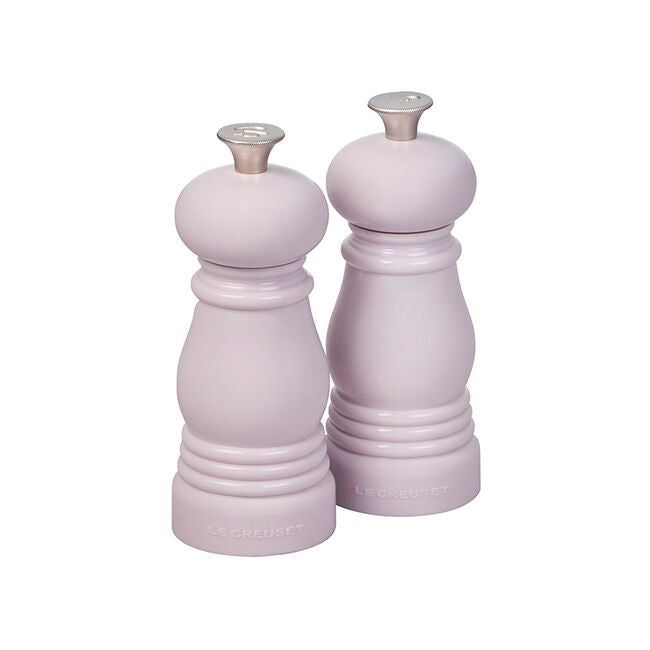 Acrylic Classic Petite Salt and Pepper Mill Set by Kiss the Cook