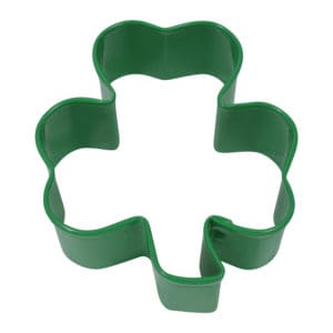 Shamrock Cookie Cutter Green by Kiss the Cook