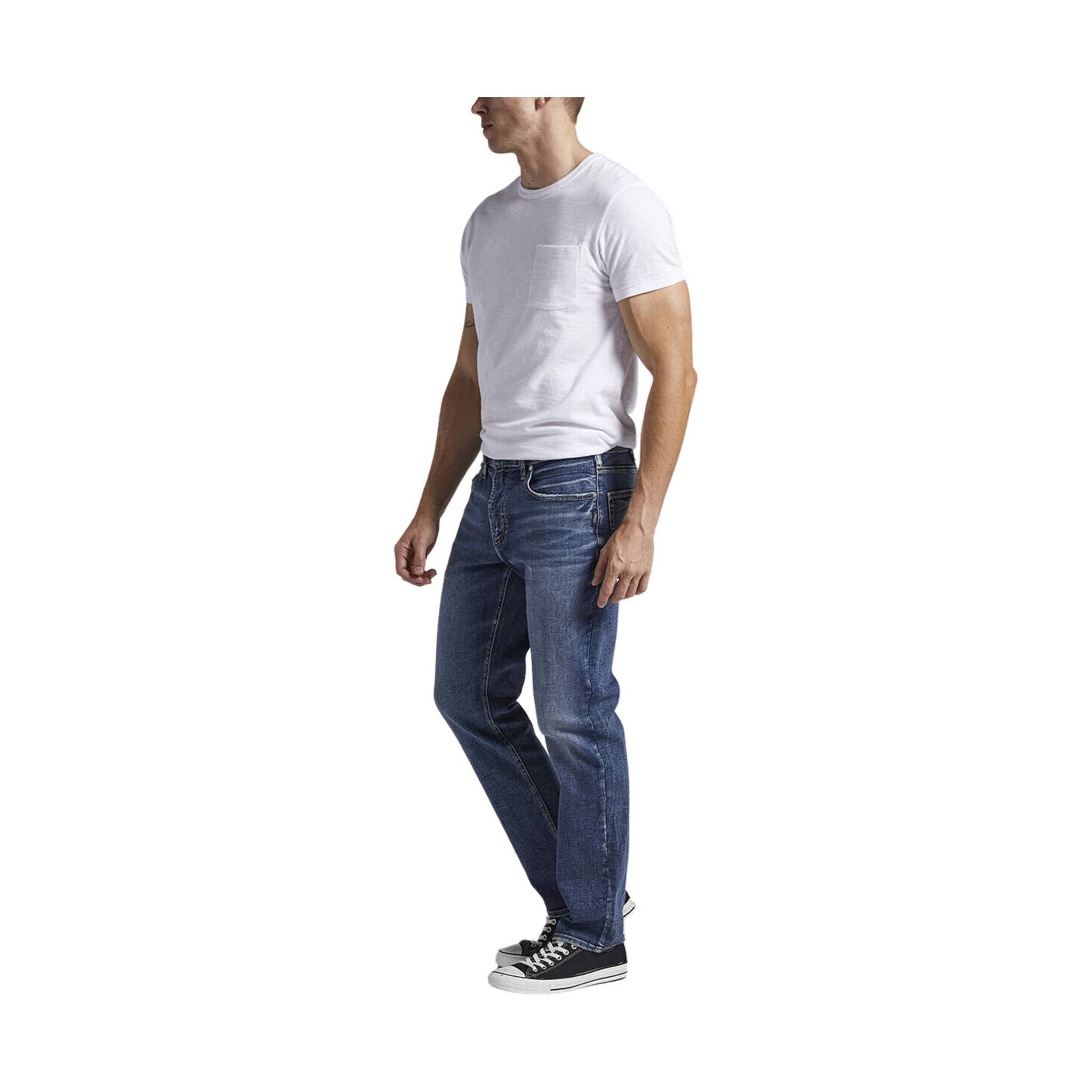 Silver Jeans Co. Men's Eddie Athletic Jean - Indigo by Lenny's Shoe & Apparel