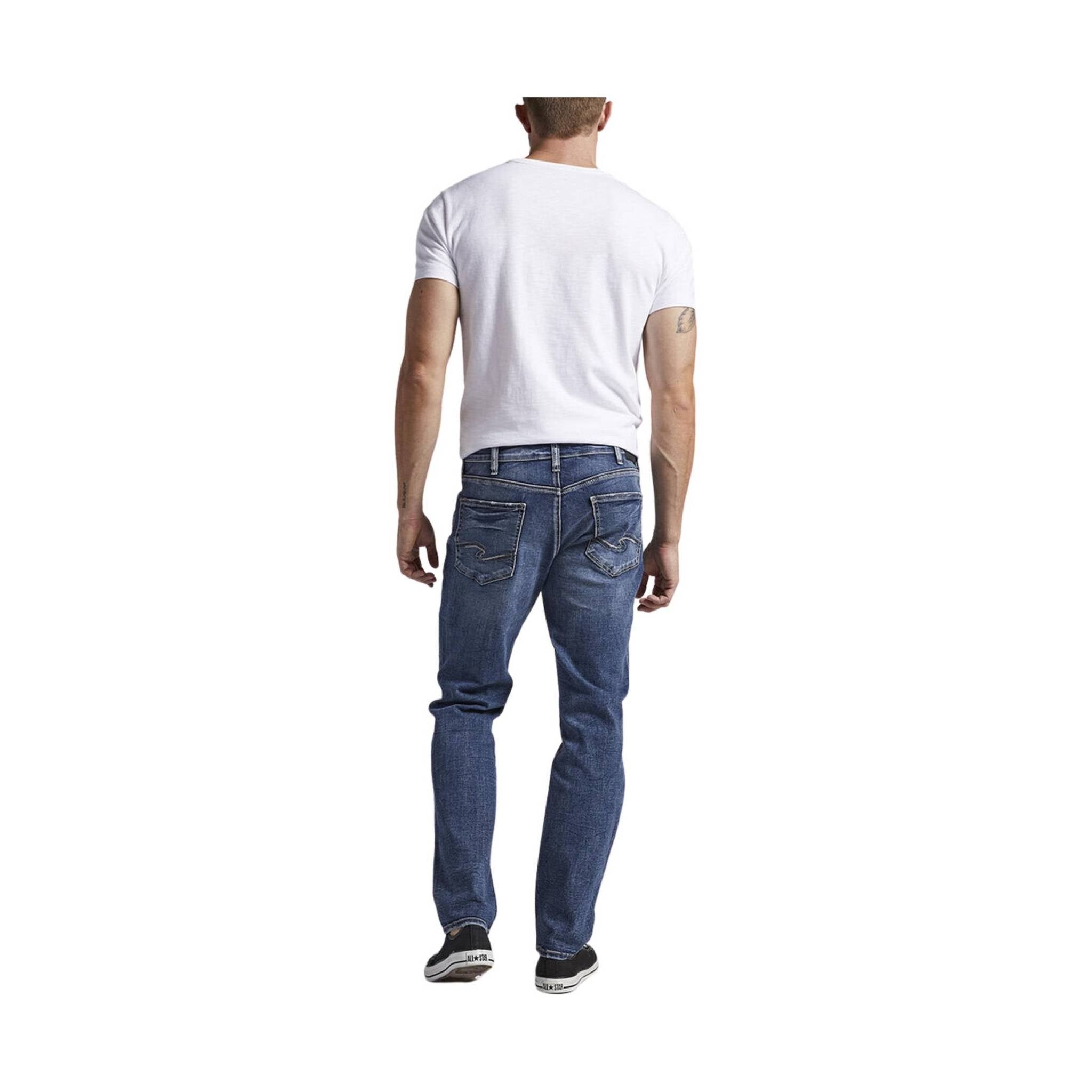 Silver Jeans Co. Men's Eddie Athletic Jean - Indigo by Lenny's Shoe & Apparel