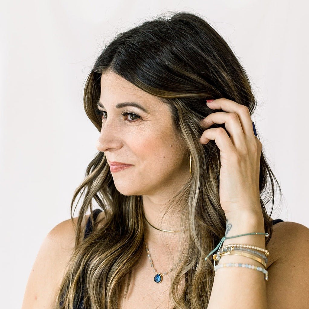 Simmons Beaded Labradorite Necklace by elliparr