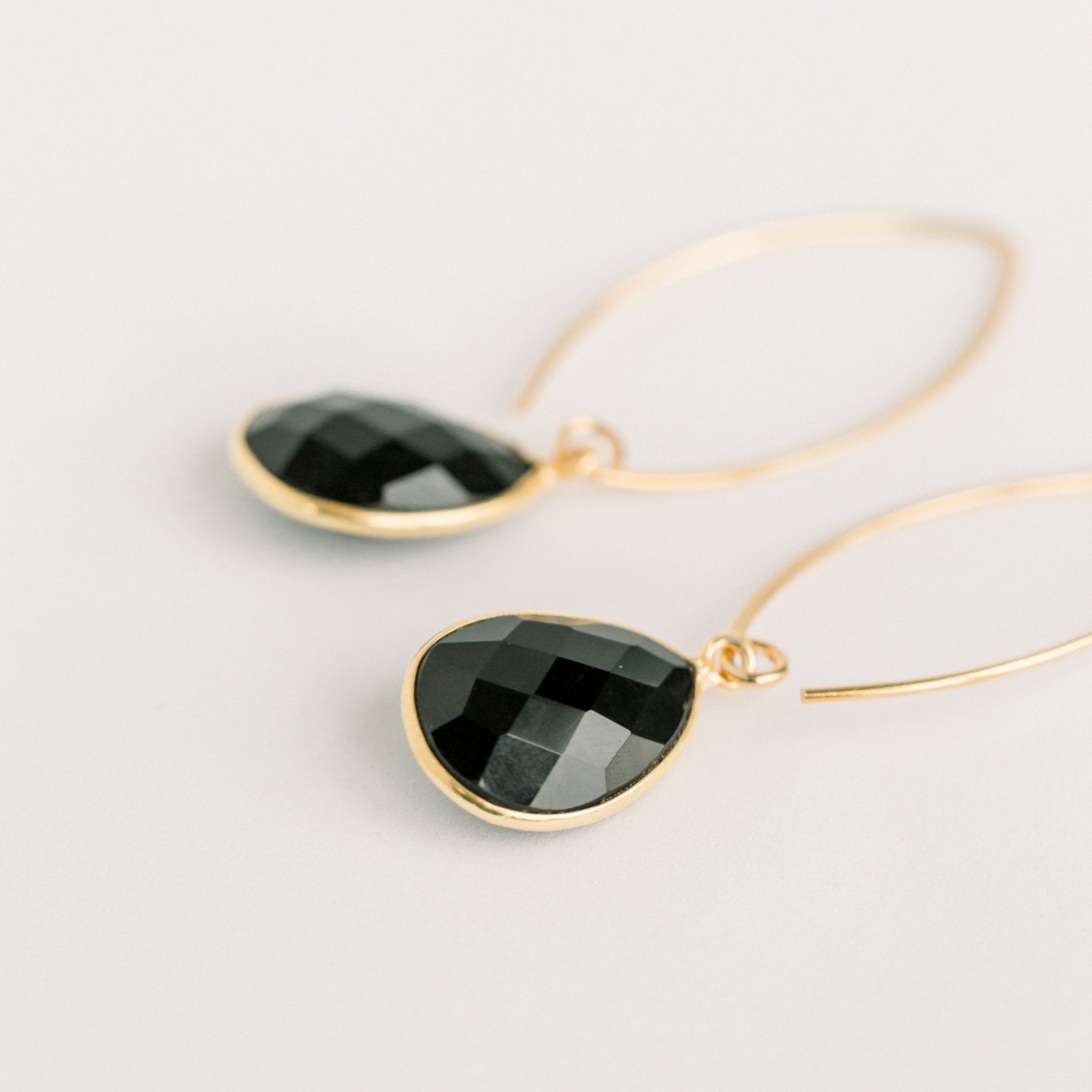 Simone Marquis Earrings | Black Onyx by elliparr