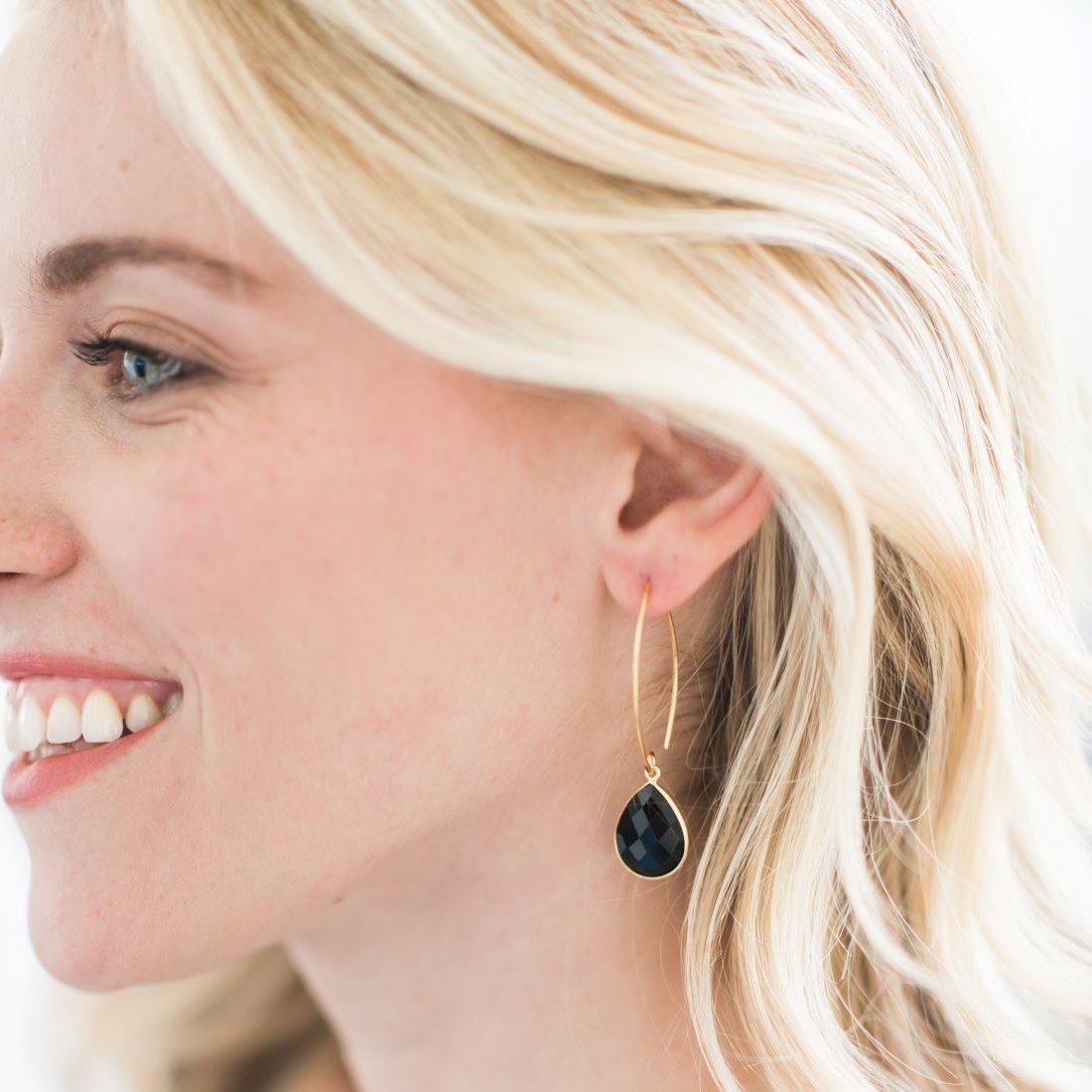 Simone Marquis Earrings | Black Onyx by elliparr