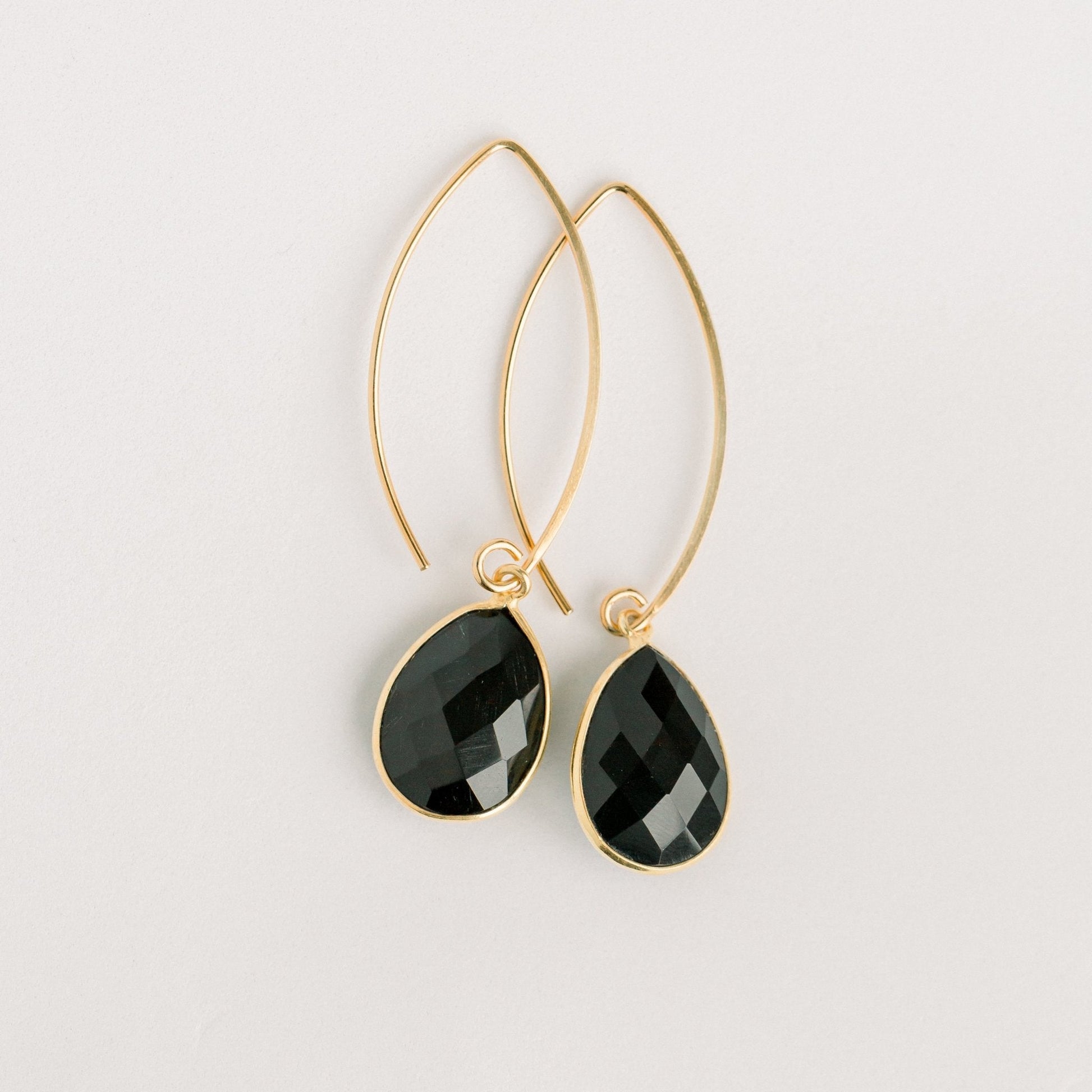 Simone Marquis Earrings | Black Onyx by elliparr
