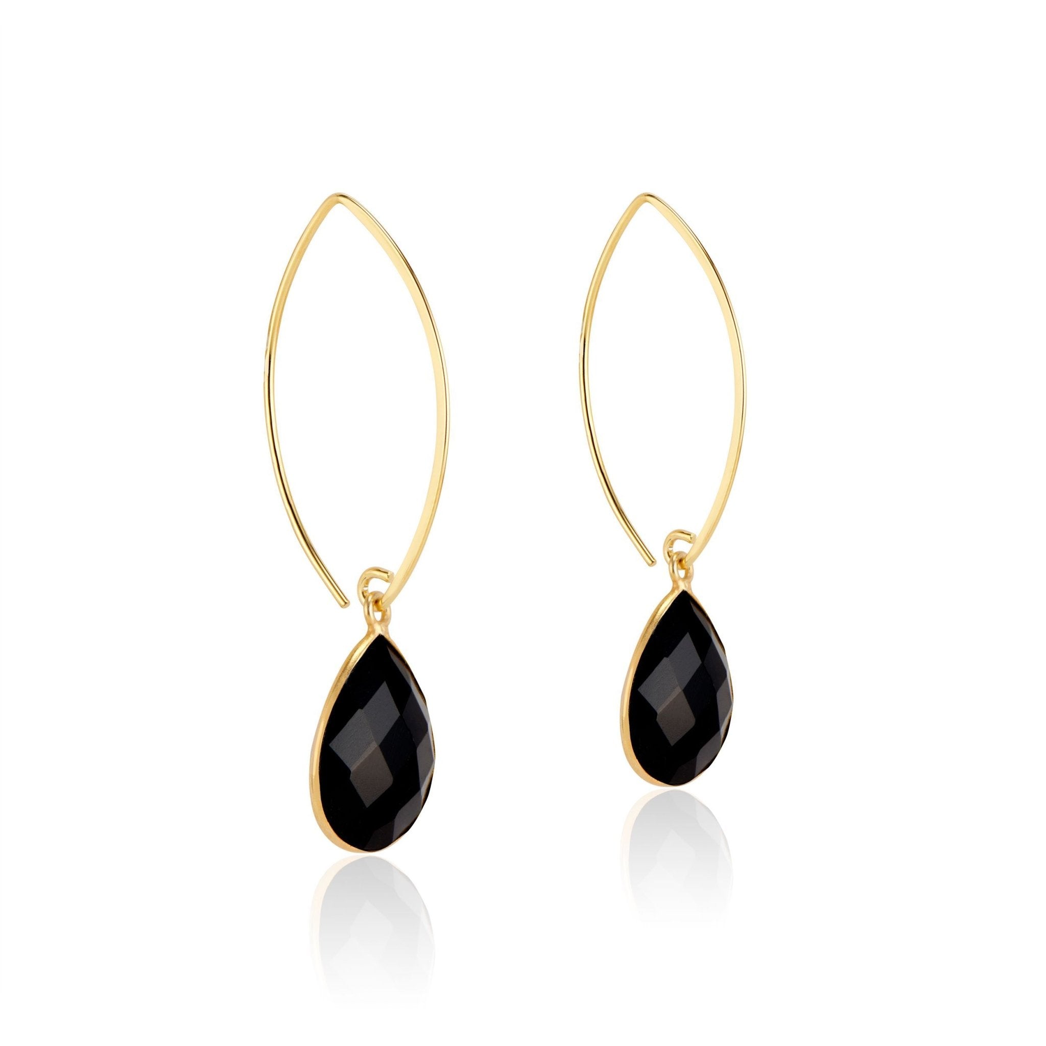 Simone Marquis Earrings | Black Onyx by elliparr