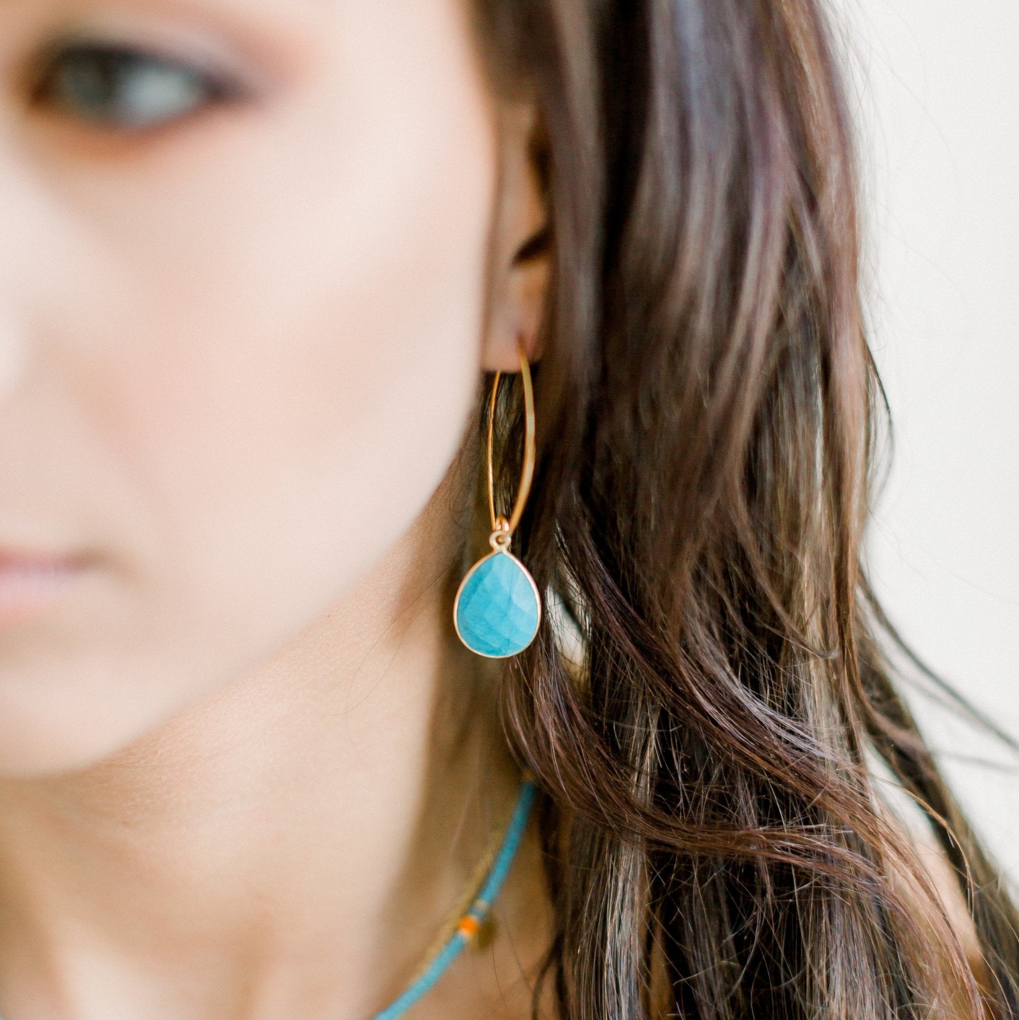 Simone Marquis Earrings | Turquoise by elliparr