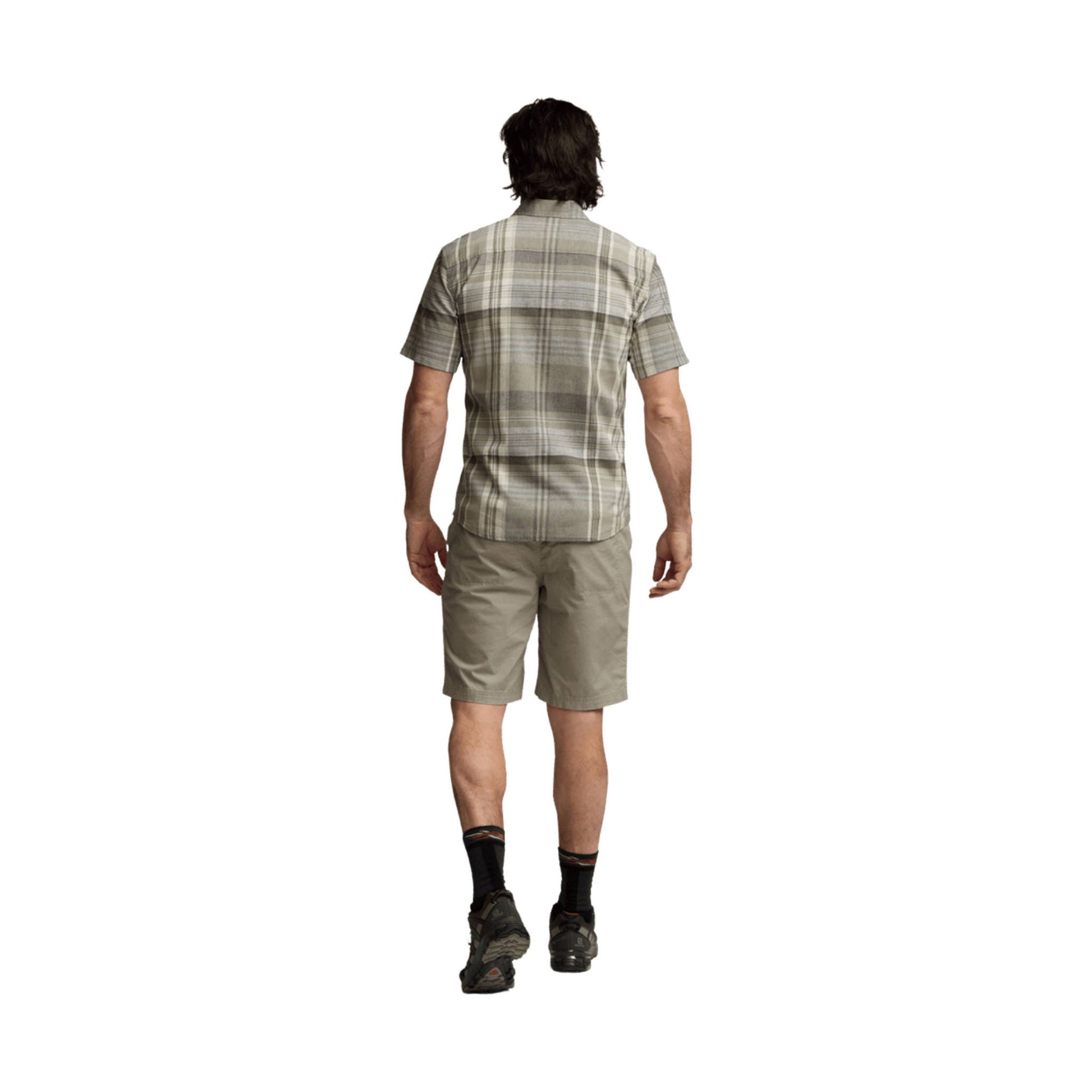 Sitka Men's Ambary SS Shirt - Herb Green Heather by Lenny's Shoe & Apparel