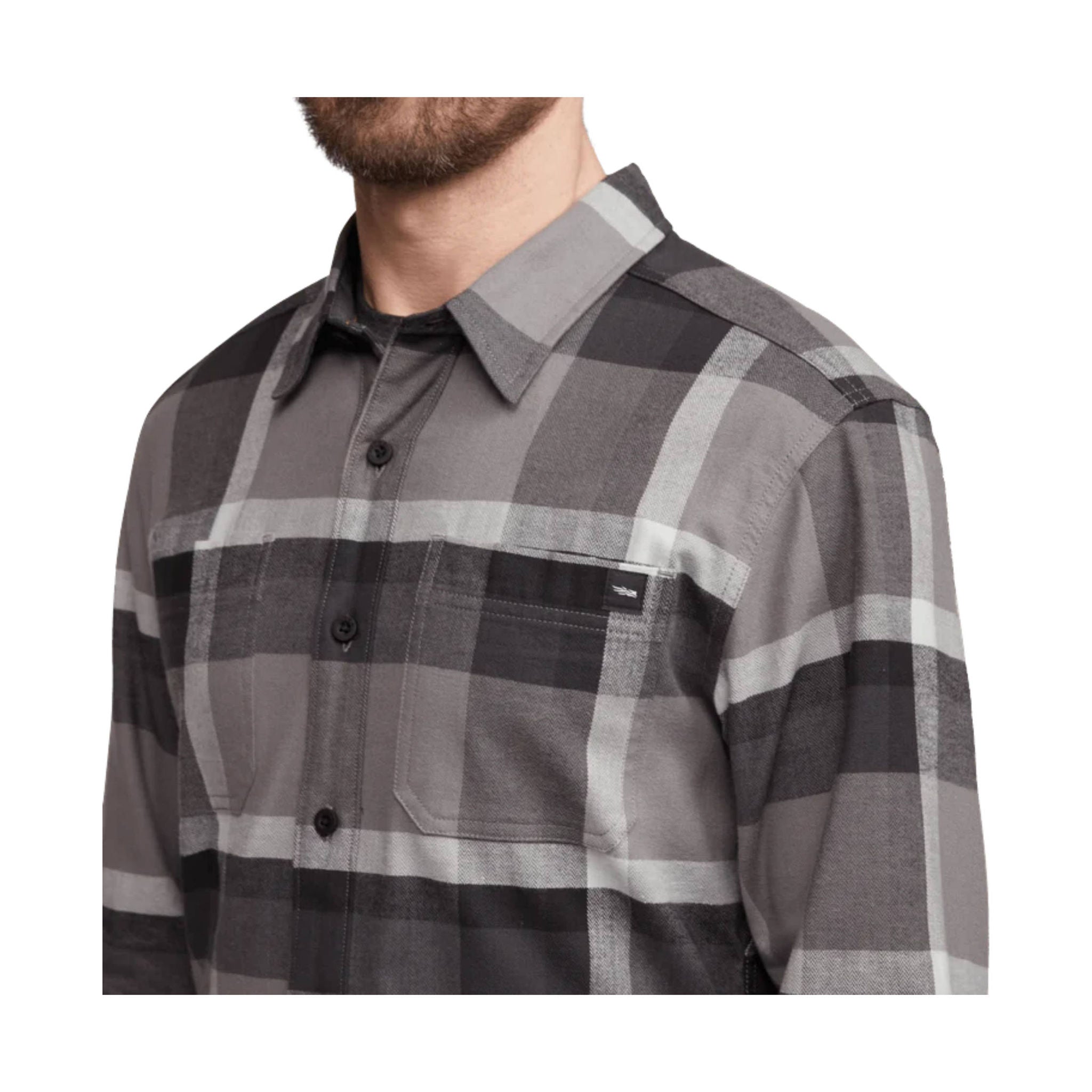 Sitka Men's Ashland Lightweight Flannel Shirt - Woodsmoke Fall Plaid by Lenny's Shoe & Apparel