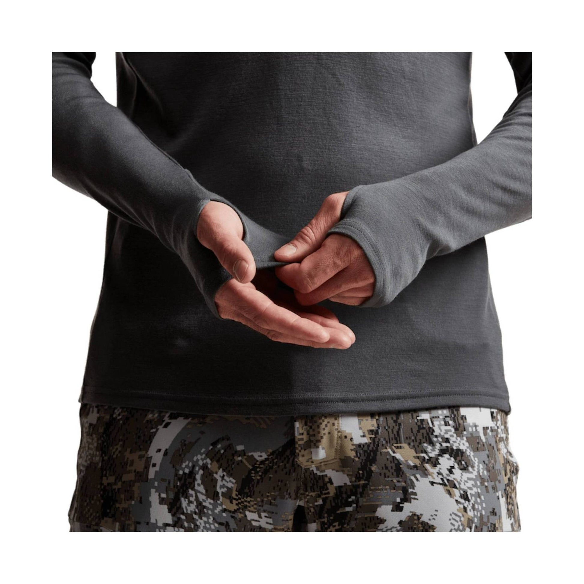 Sitka Men's Core Merino 220 Half Zip Top - Lead by Lenny's Shoe & Apparel