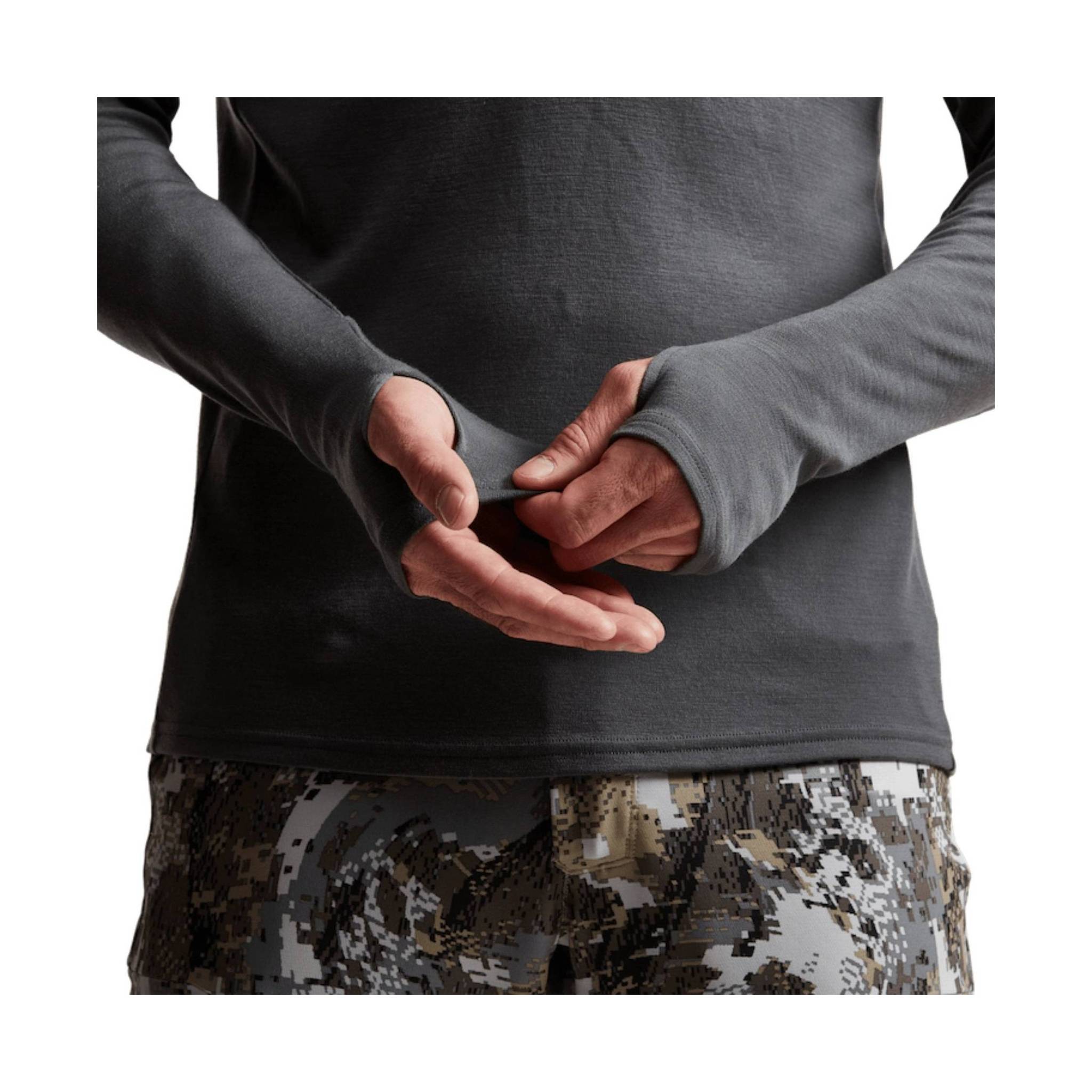 Sitka Men's Core Merino 220 Half Zip Top - Lead by Lenny's Shoe & Apparel