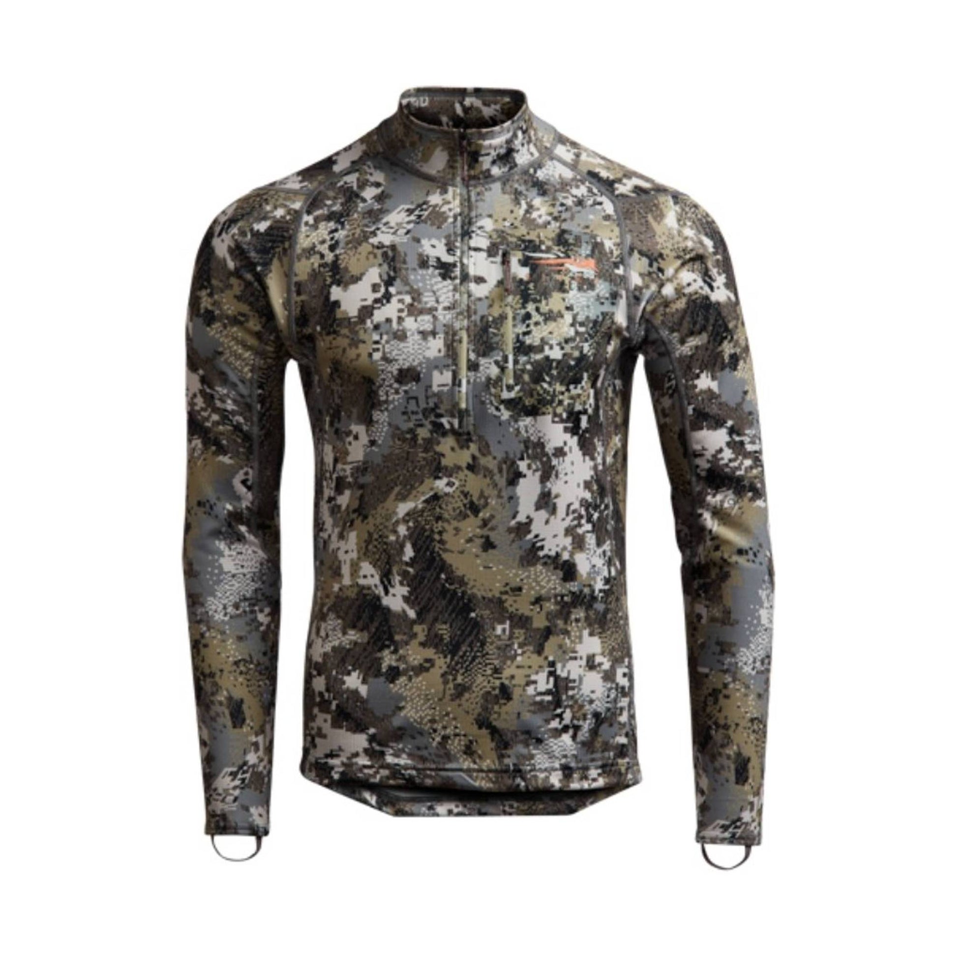 Sitka Men's Core Midweight Zip T - Optifade Elevated II by Lenny's Shoe & Apparel