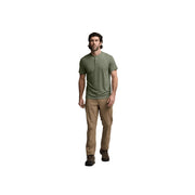 Sitka Men's Essential SS Henley - Olive Green Heather by Lenny's Shoe & Apparel