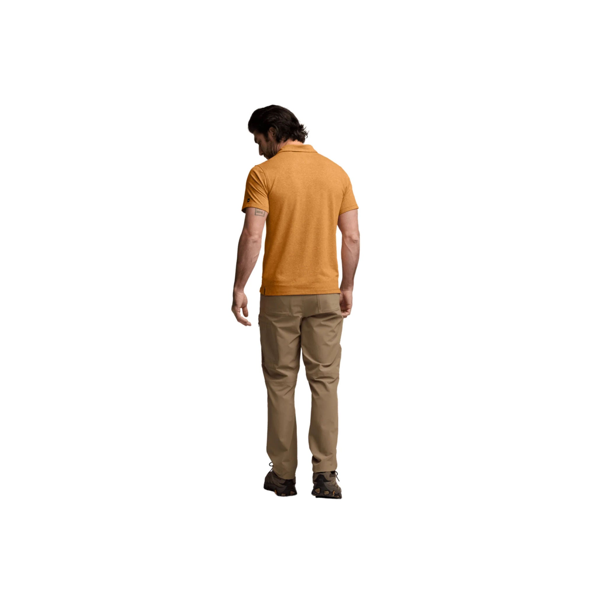 Sitka Men's Essential SS Polo - Ember Heather by Lenny's Shoe & Apparel
