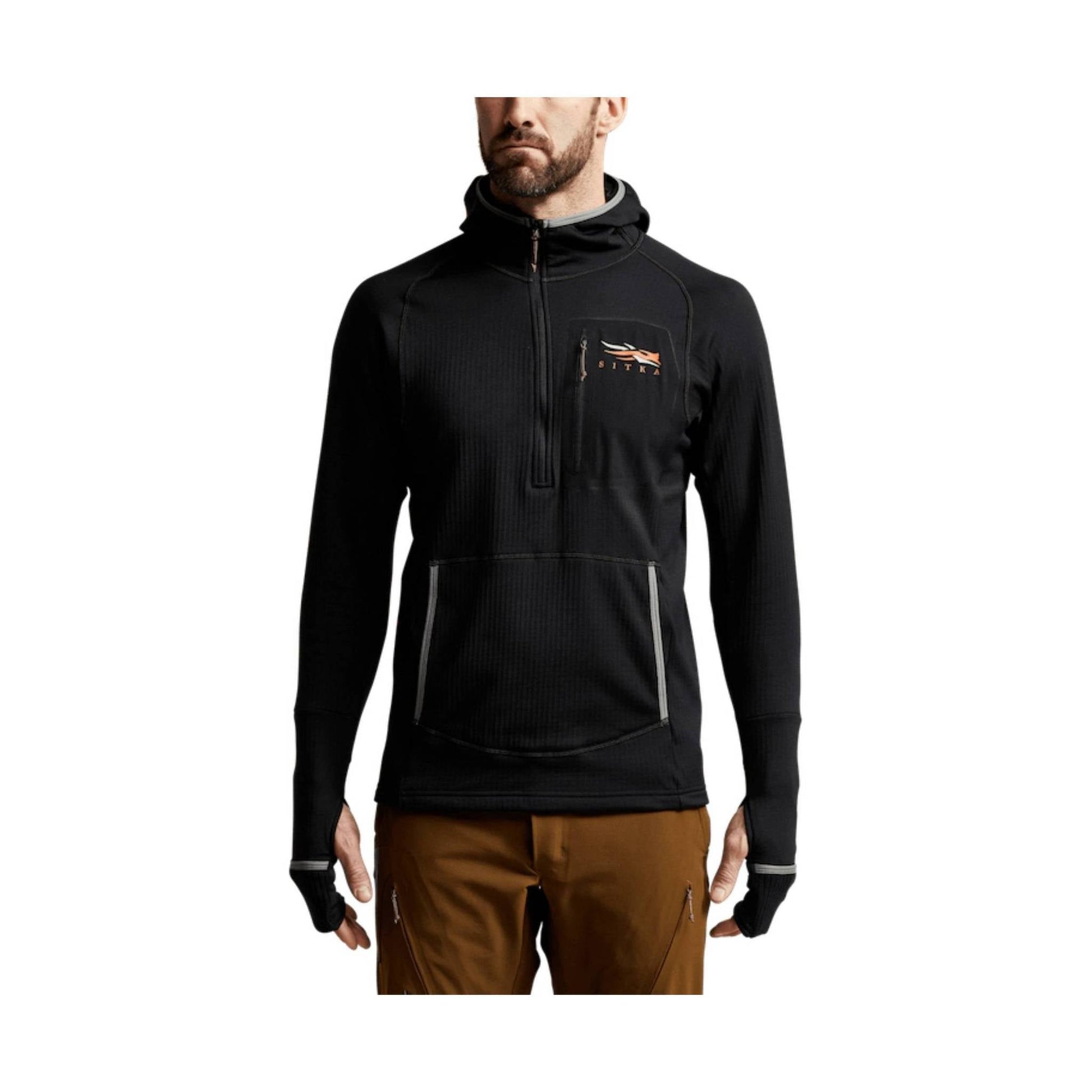 Sitka Men's Fanatic Hoody - Black by Lenny's Shoe & Apparel