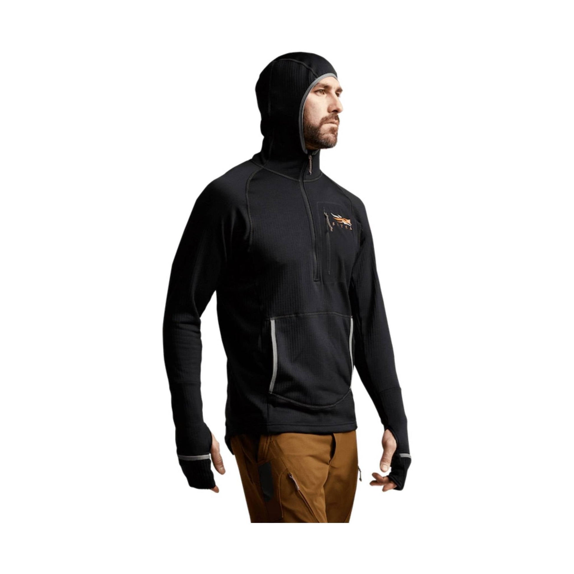 Sitka Men's Fanatic Hoody - Black by Lenny's Shoe & Apparel
