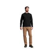 Sitka Men's Foothills Long Sleeve Henley - Sitka Black by Lenny's Shoe & Apparel