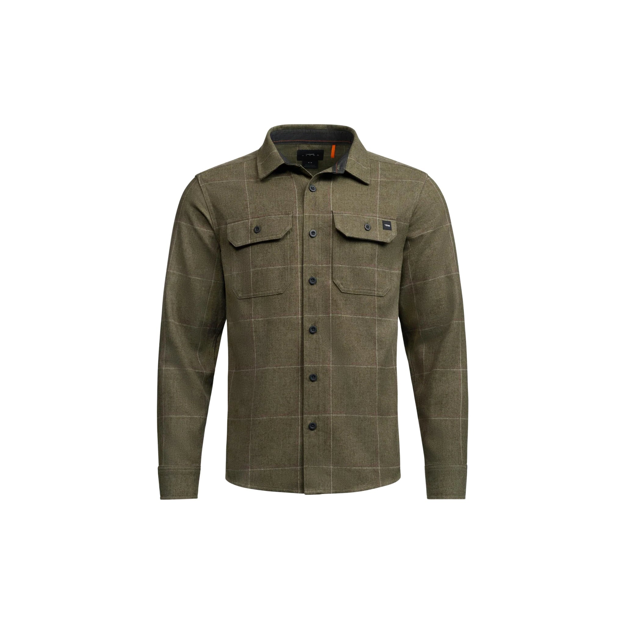 Sitka Men's Hardwood Heavyweight Flannel Shirt - Deep Hemlock Fall Plaid by Lenny's Shoe & Apparel