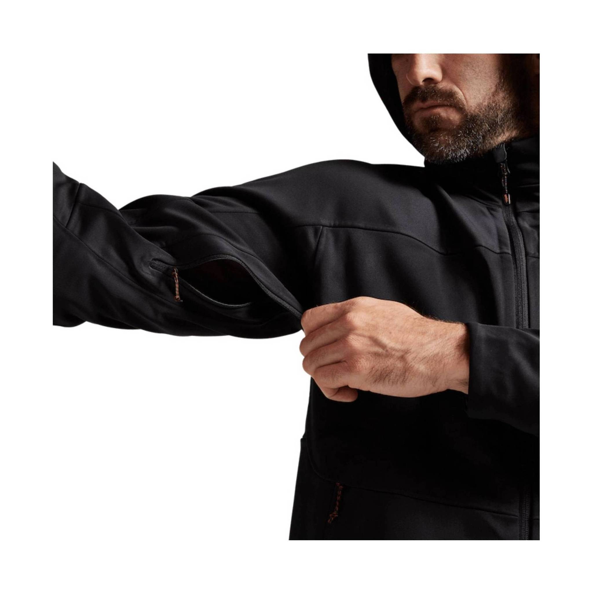 Sitka Men's Jetstream Jacket - Black by Lenny's Shoe & Apparel