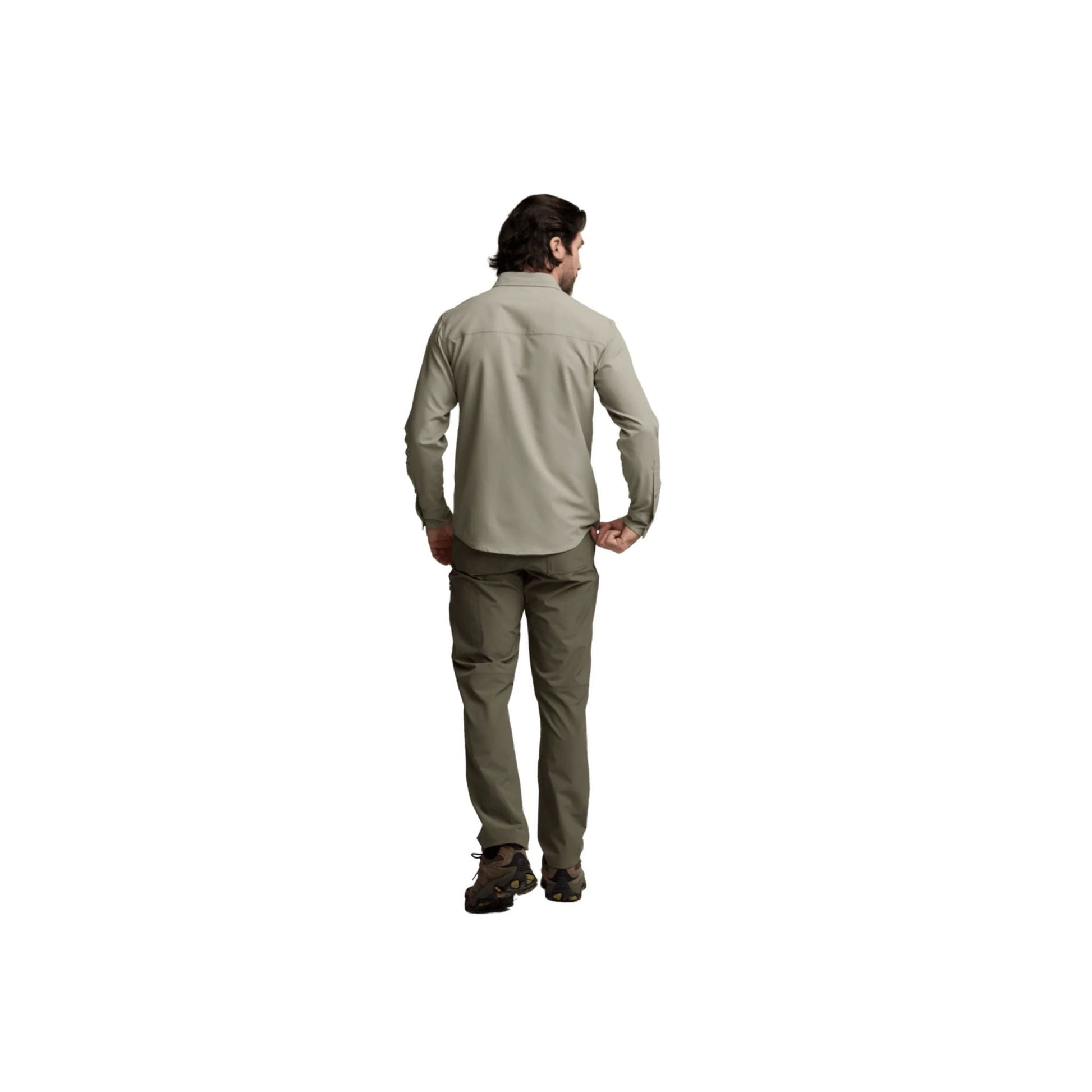 Sitka Men's Mojave Long Sleeve Shirt - Oak by Lenny's Shoe & Apparel