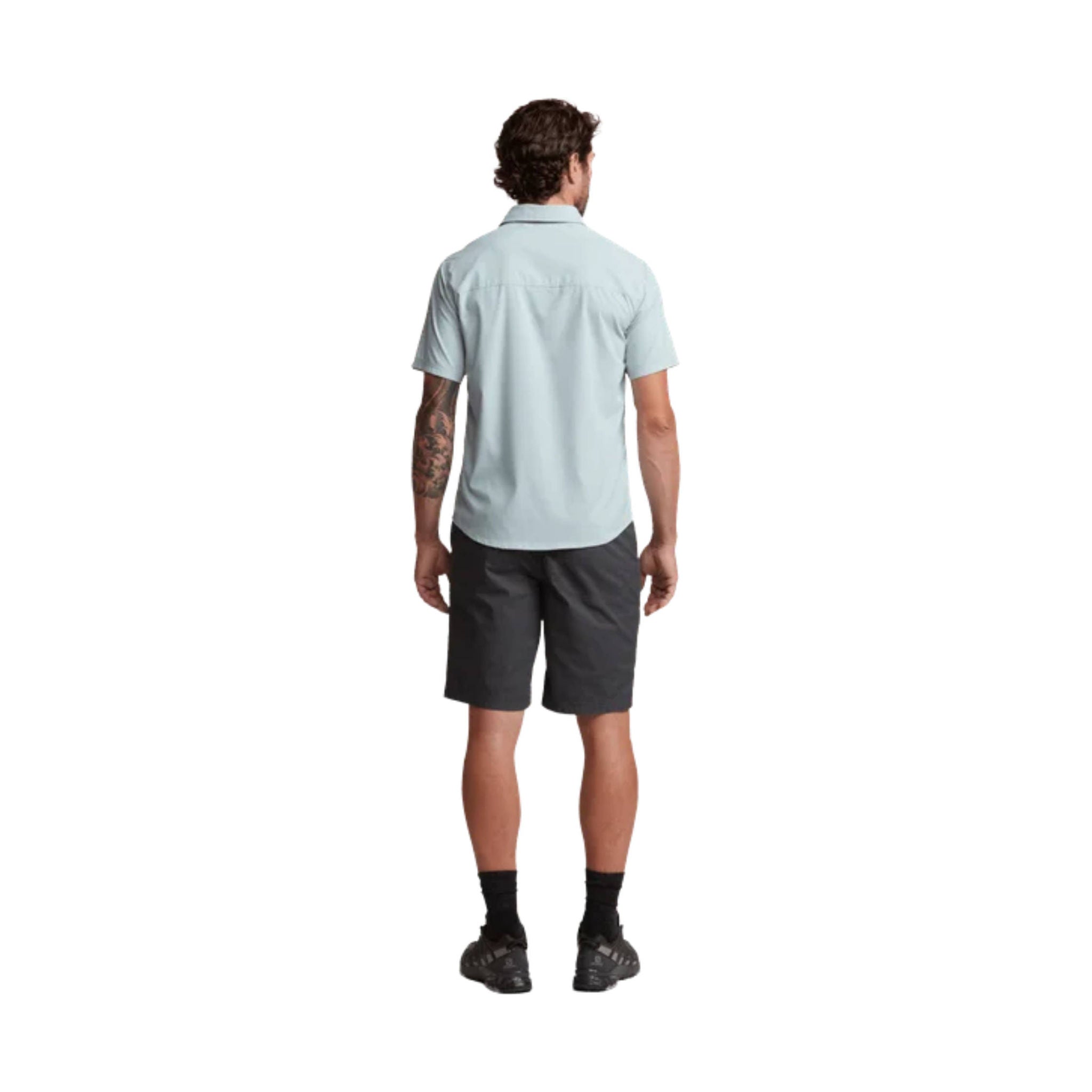 Sitka Men's Mojave SS Shirt - Blue Haze by Lenny's Shoe & Apparel
