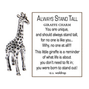 Always Stand Tall (Giraffe) Charm