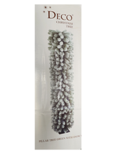 Pillar Tree With Snow - Unlit - 70"