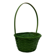 Bamboo Handle Basket