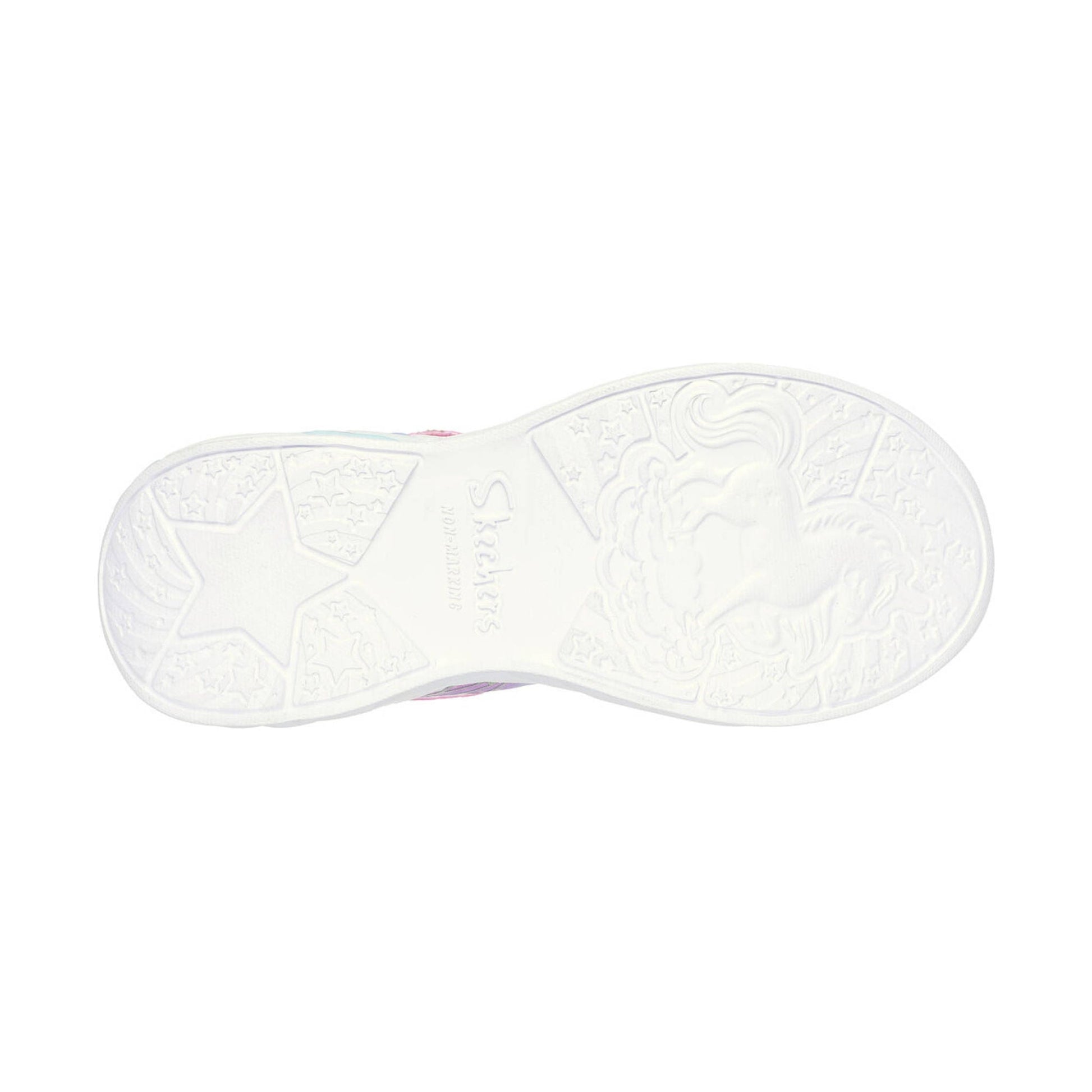Skechers Kids' S Lights Unicorn Dreams - Wishful Magic Pink/Turquoise by Lenny's Shoe & Apparel