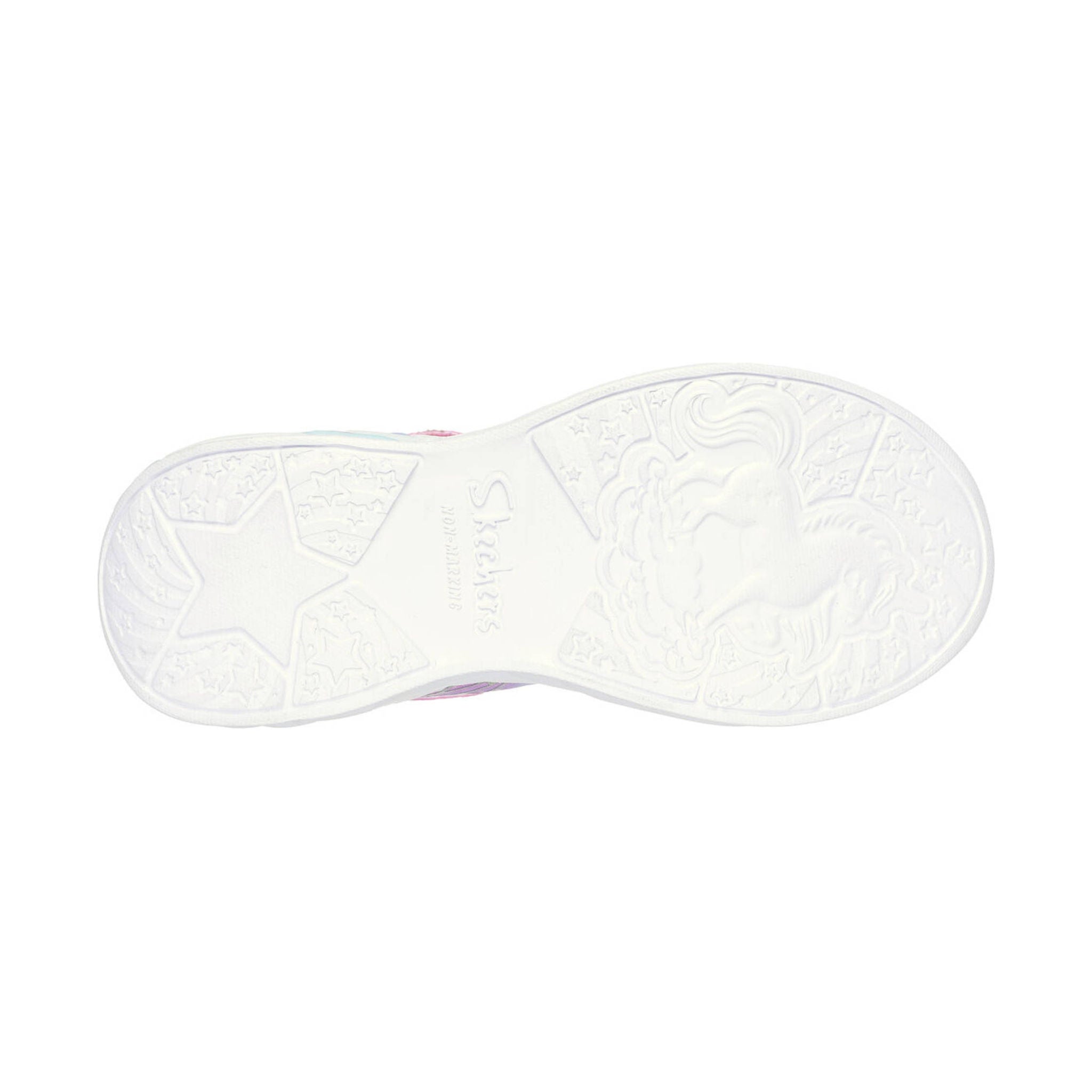 Skechers Kids' S Lights Unicorn Dreams - Wishful Magic Pink/Turquoise by Lenny's Shoe & Apparel