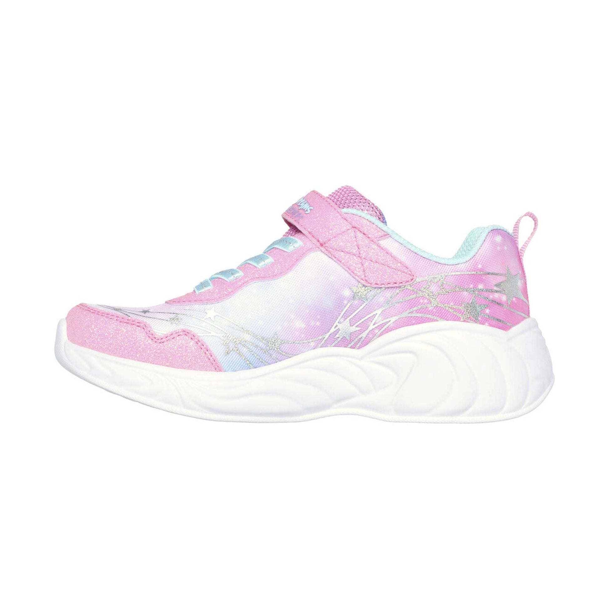 Skechers Kids' S Lights Unicorn Dreams - Wishful Magic Pink/Turquoise by Lenny's Shoe & Apparel