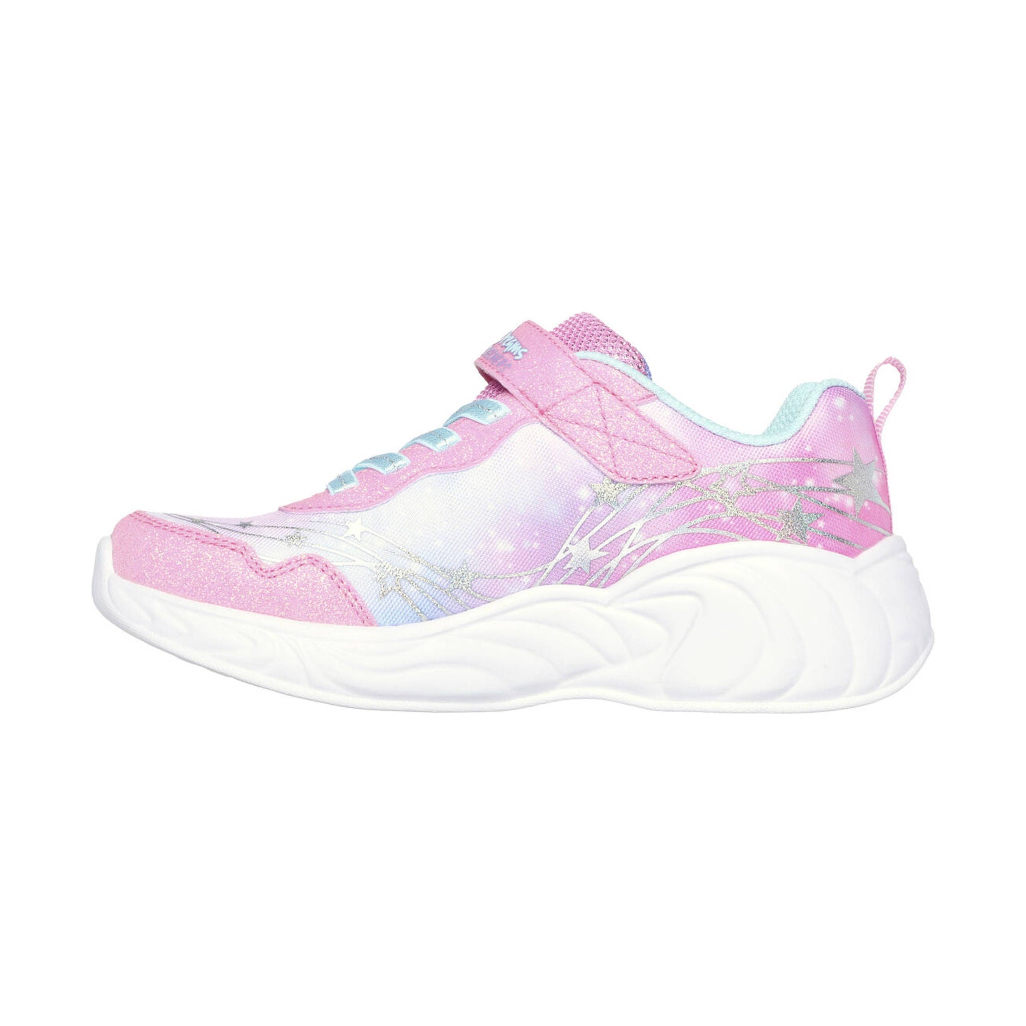 Skechers Kids' S Lights Unicorn Dreams - Wishful Magic Pink/Turquoise by Lenny's Shoe & Apparel