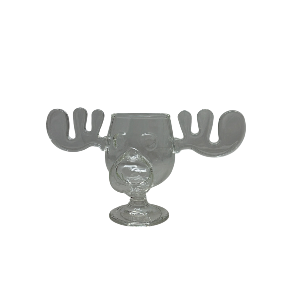 Christmas Vacation Griswold Clear Glass Moose Mug 8 oz