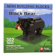 Mini Building Blocks - Black Bear