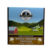 Dark Chocolate Maple Creemee Truffles