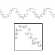 Gleam And Flex Snowflake Garland - 25 Feet
